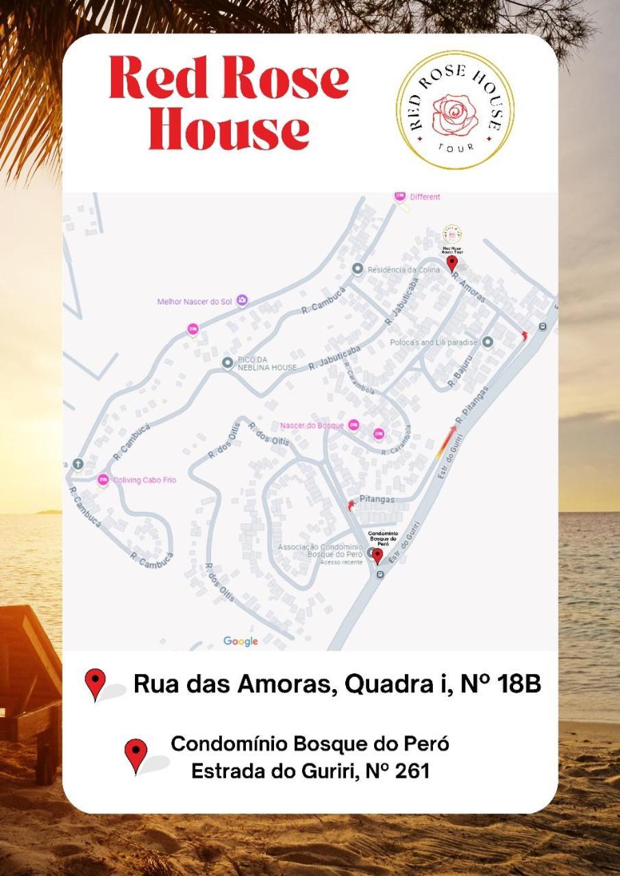 Hotel Red Rose Cabo Frio Esterno foto